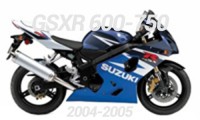 04-05 GSXR 600-750 Carena