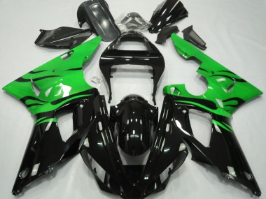 00-01 Nero Fiamma & Verde R1 Carene Moto