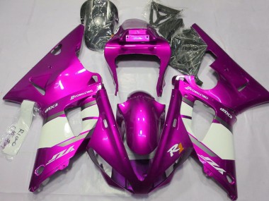 00-01 Rosa Caldo & Bianco R1 Carene Moto