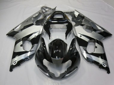 00-02 Argento & Nero GSXR 1000 Carene Moto