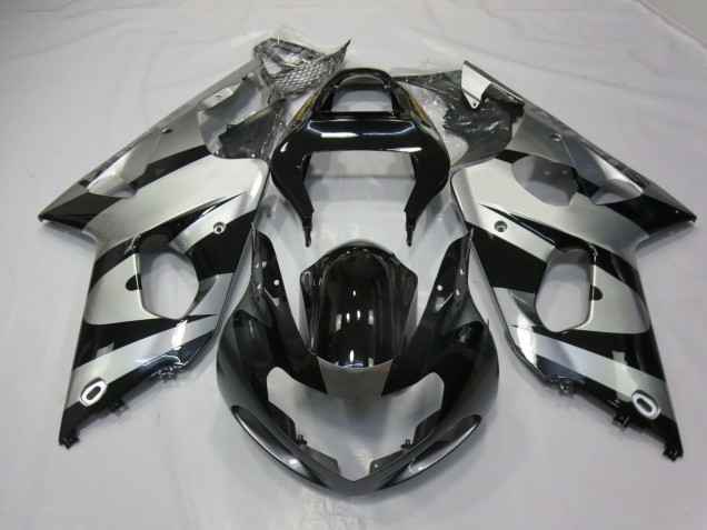 00-02 Argento & Nero GSXR 1000 Carene Moto 00-02 Argento & Nero GSXR 1000 Carene Moto