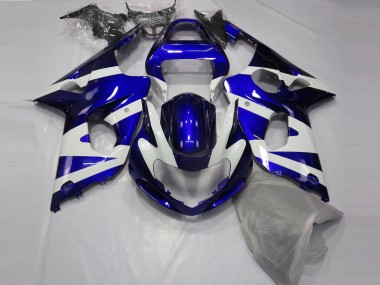 00-02 Blu Lucido & Bianco GSXR 1000 Carene Moto