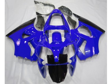 00-02 Blu Lucido & Nero ZX6R Carene Moto