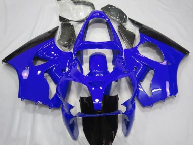 00-02 Blu Lucido & Nero ZX6R Carene Moto