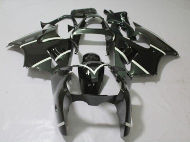 00-02 Grigio Metallizzato & Nero ZX6R Carene Moto