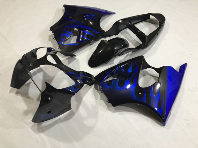 00-02 Kit Blu Fiamma ZX6R Carene Moto 00-02 Kit Blu Fiamma ZX6R Carene Moto