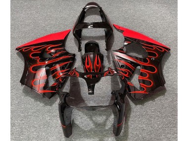 00-02 Nero Lucido & Rosso Fiamma ZX6R Carene Moto
