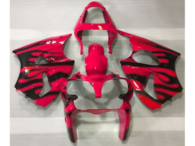 00-02 Rosso & Nero Fiamma ZX6R Carene Moto 00-02 Rosso & Nero Fiamma ZX6R Carene Moto