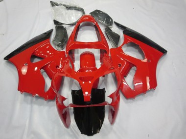 00-02 Rosso & Nero ZX6R Carene Moto