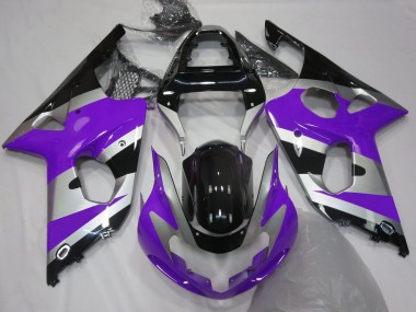 00-02 Stile Viola Argento OEM GSXR 1000 Carene Moto