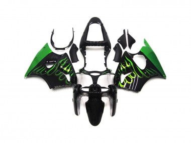 00-02 Verde Lucido Fiamma Tinta Unita ZX6R Carene Moto