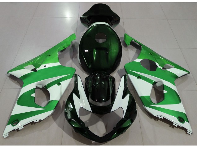 00-02 Verde Scuro GSXR 1000 Carene Moto 00-02 Verde Scuro GSXR 1000 Carene Moto