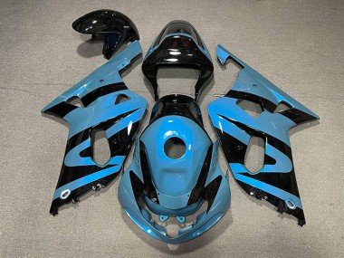 01-03 Azzurro Perlato & Nero GSXR 600-750 Carene Moto