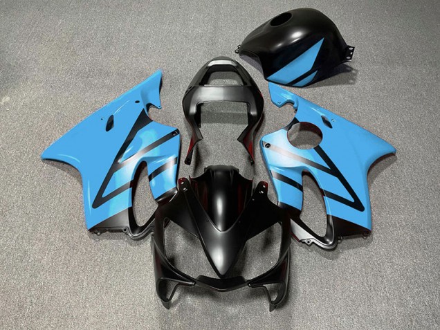 01-03 Nero Opaco & Azzurro CBR600 F4i Carene Moto 01-03 Nero Opaco & Azzurro CBR600 F4i Carene Moto
