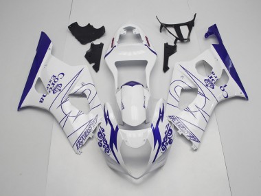 03-04 Blu & Bianco Corona GSXR 1000 Carene Moto