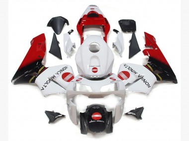 03-04 Konica Minolta Rossa CBR600RR Carene Moto