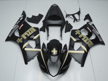 03-04 Nero Opaco Rizla GSXR 1000 Carene Moto