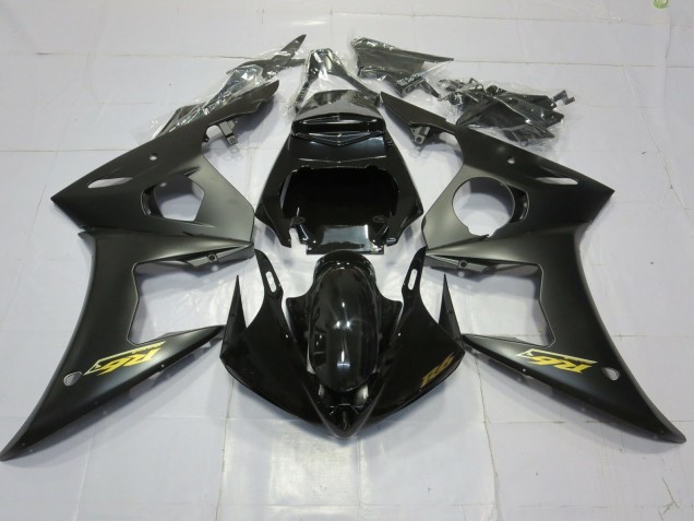 03-04 Oro Nero Opaco R6 Carene Moto 03-04 Oro Nero Opaco R6 Carene Moto