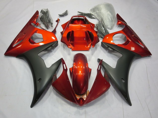 03-04 Rosso/Arancio Opaco R6 Carene Moto