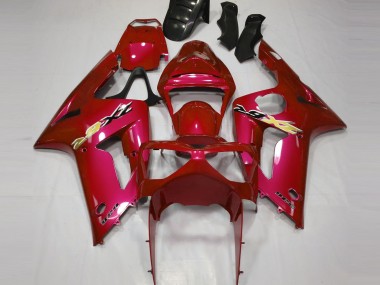 03-04 Rosso Caramella ZX6R Carene Moto