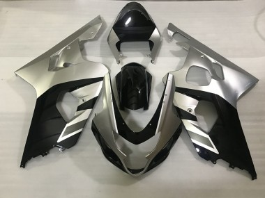 04-05 Argento Opaco & Nero GSXR 600-750 Carene Moto