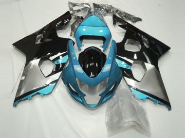 04-05 Azzurro Argento & Nero GSXR 600-750 Carene Moto