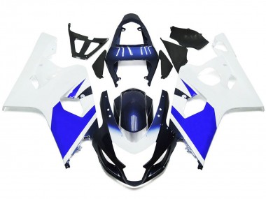 04-05 Bianco Brillante & Blu GSXR 600-750 Carene Moto