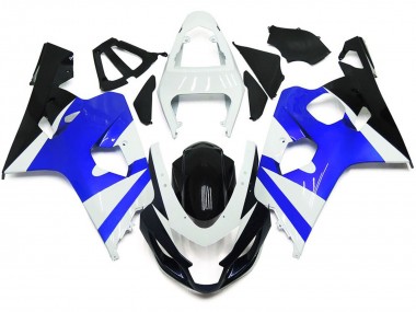 04-05 Bianco Lucido & Blu Lucido GSXR 600-750 Carene Moto
