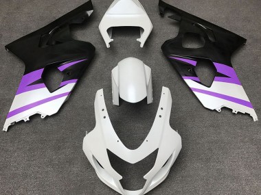 04-05 Bianco Opaco & Viola GSXR 600-750 Carene Moto