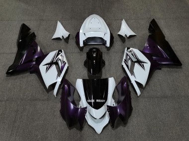 04-05 Bianco Viola & Nero ZX10R Carene Moto