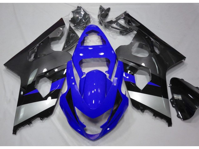 04-05 Blu & Argento GSXR 600-750 Carene Moto 04-05 Blu & Argento GSXR 600-750 Carene Moto