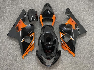 04-05 Nero Lucido & Arancione GSXR 600-750 Carene Moto
