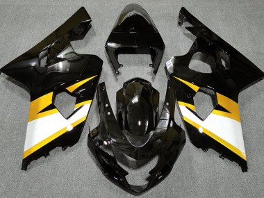 04-05 Nero Lucido & Giallo GSXR 600-750 Carene Moto
