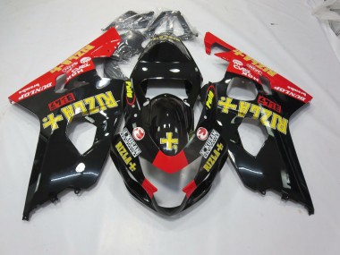 04-05 Nero Rizla GSXR 600-750 Carene Moto