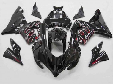 04-05 Rosso Nero Fiamma ZX10R Carene Moto