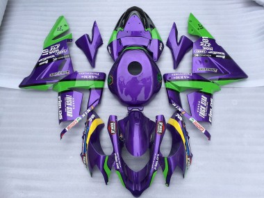 04-05 Stella Verde Viola ZX10R Carene Moto