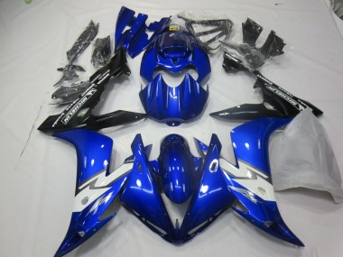 04-06 Bianco Blu Lucido R1 Carene Moto