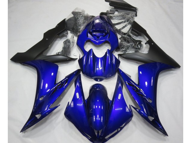04-06 Blu Lucido & Nero R1 Carene Moto