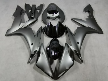 04-06 Grigio Opaco & Nero Lucido R1 Carene Moto