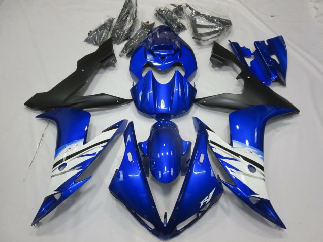 04-06 Nero Blu & Bianco R1 Carene Moto 04-06 Nero Blu & Bianco R1 Carene Moto