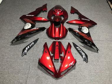 04-06 Rosso Lucido & Loghi R1 Carene Moto