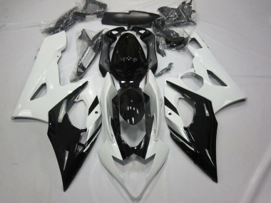 05-06 Bianco Nero & Argento GSXR 1000 Carene Moto