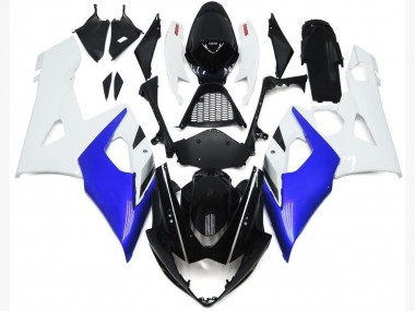 05-06 Blu Lucido & Bianco Lucido GSXR 1000 Carene Moto