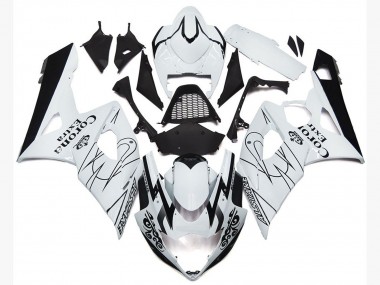 05-06 OEM Bianco Corona Stile GSXR 1000 Carene Moto
