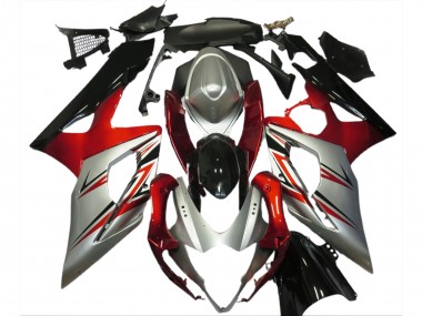 05-06 Rosso & Argento GSXR 1000 Carene Moto