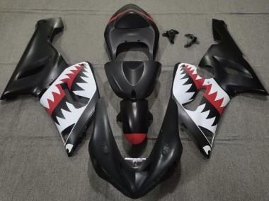 05-06 Squalo Nero Opaco ZX6R Carene Moto