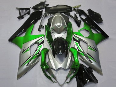 05-06 Verde Argento & Nero GSXR 1000 Carene Moto