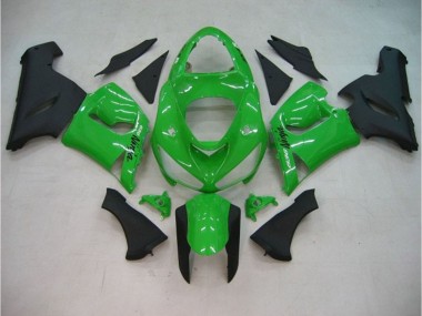 05-06 Verde Lucido Opaco ZX6R Carene Moto