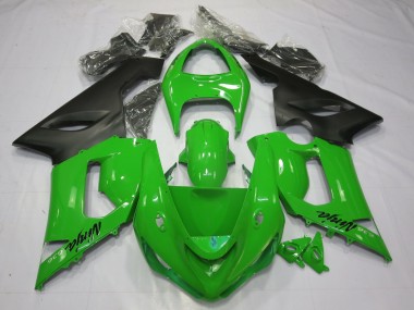 05-06 Verde Nero ZX6R Carene Moto