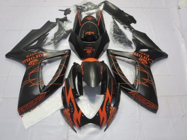 06-07 Arancione Opaco GSXR 600-750 Carene Moto